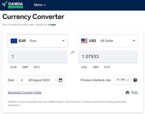 xe foreign currency converter|currency converter oanda.